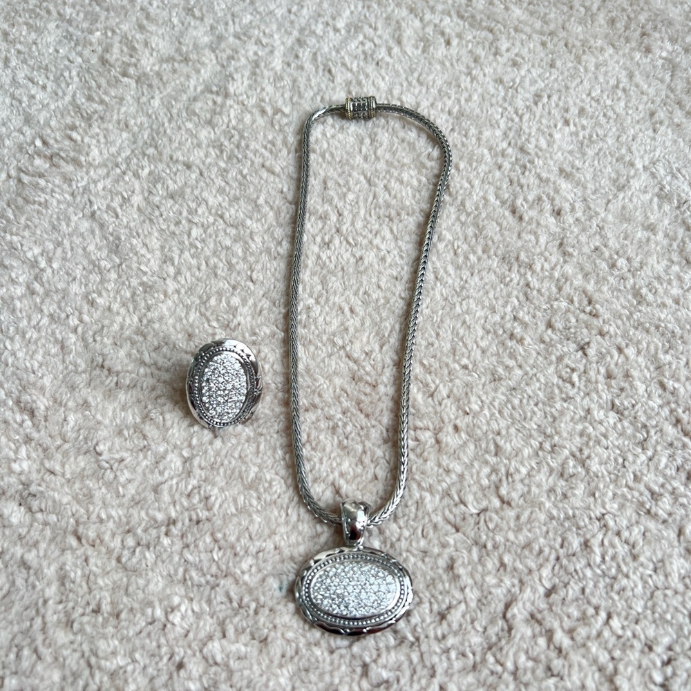 Brand New Elegant and timeless — crafted in genuine 925 sterling silver  Set!